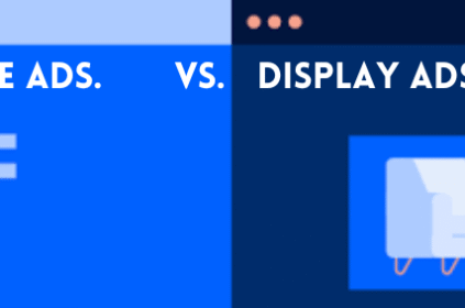 native ads vs. display ads in 2025