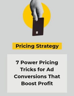 Pricing Tricks for Ad Conversions