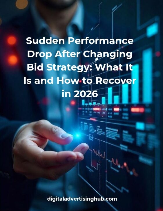 Performance Drop After Changing Bid Strategy
