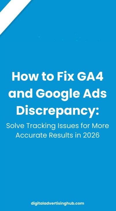 GA4 and Google Ads Discrepancy