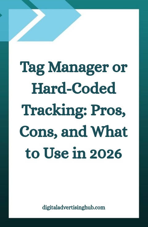 Tag Manager or Hard-Coded Tracking