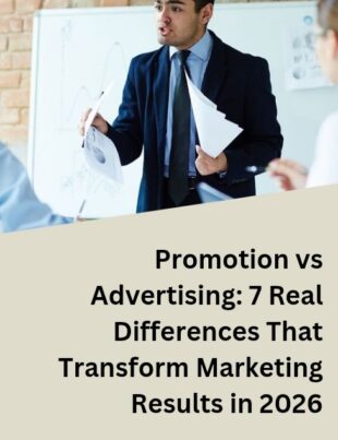 Promotion vs Advertising