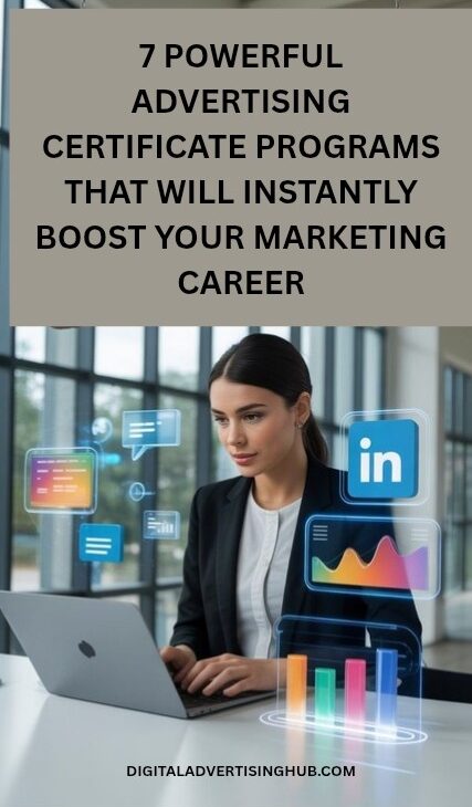 Advertising Certificate Programs