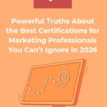 Best Certifications for Marketing Professionals